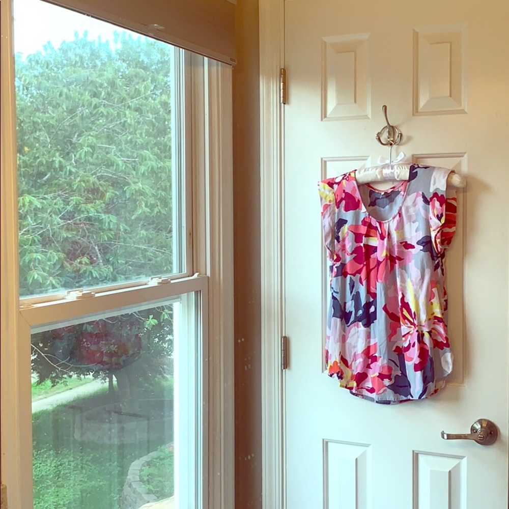 Joules floral blouse